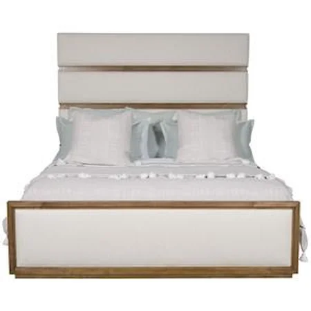 Dune King Upholstered Panel Bed